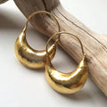 1+1 Offer: Vintage Gold Basket Earrings