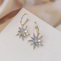 1+1 Offer: Star Earrings in Gold and Silver