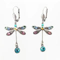 1+1 Offer: Elegant Carved Dragonfly Earrings