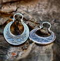 Geometric Gypsy Metal Earrings