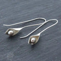 1+1 Offer: Vintage Silver Bead Dangle Earrings
