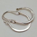 1+1 Offer: Vintage Silver Hoop Earrings