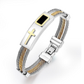 “Guardian” steel cable bracelet