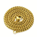 Unisex Stainless Steel Chain Necklace