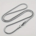 Minimalist Design Stainless Steel Braided Snake Chain Necklace