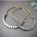 1+1 Offer: Boho cubic silver earrings