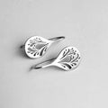 1+1 Offer: Hollow Silver Drop Earrings Vintage